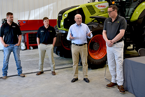 Nebraska Harvest Center provides new CLAAS tractor to Northeast ag program