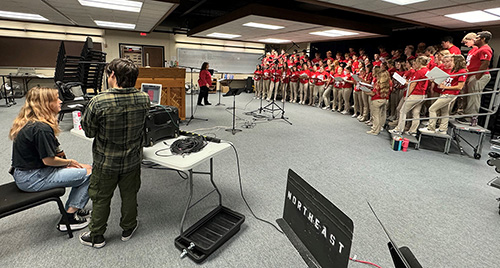 Students Given Opportunity to Sing, Record and Watch it get Mixed