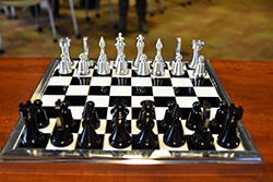 Northeast students score checkmate with unique chess set