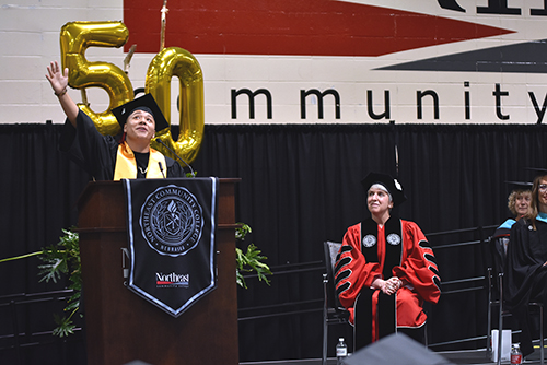 Northeast celebrates student success with 50th commencement ceremonies