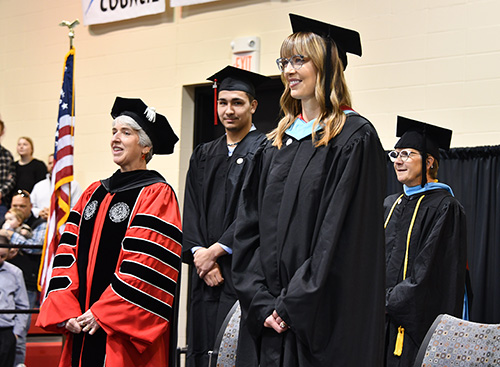 Speakers Express Optimism with 2024 Northeast Graduating Classes 