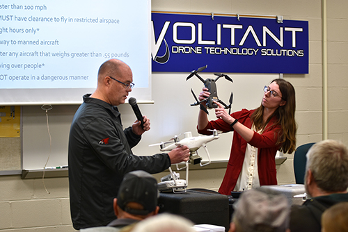 Farm show seminar focuses on drones in agriculture 