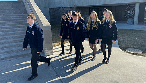 About 1,500 High School Students Compete in FFA Contests at Northeast