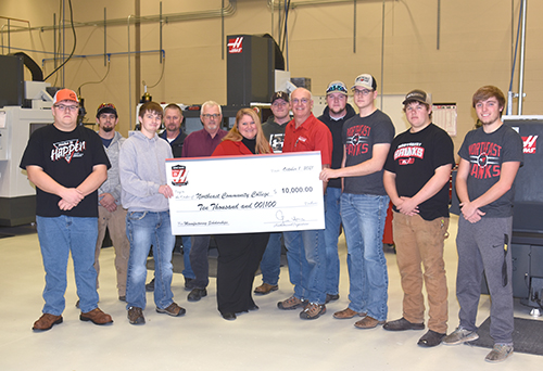 Machining and Manufacturing Automation receives $10,000 grant from Haas Foundation
