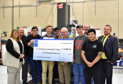 Haas Foundation donates $10,000 for manufacturing scholarships