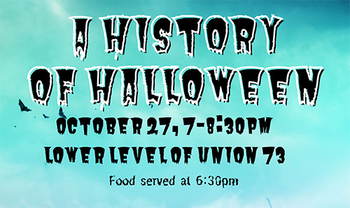 History of Halloween to be discussed during Hawk Talk Series Thursday