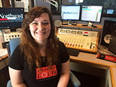 Former student earns state broadcasting scholarship