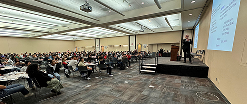 Speaker Encourages Students to be Proud of Their Heritages