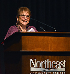 Lauritzen earns distinguished service award from Northeast 