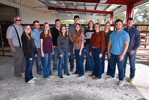 Northeast livestock judging team competes in Heart City Bull Bash