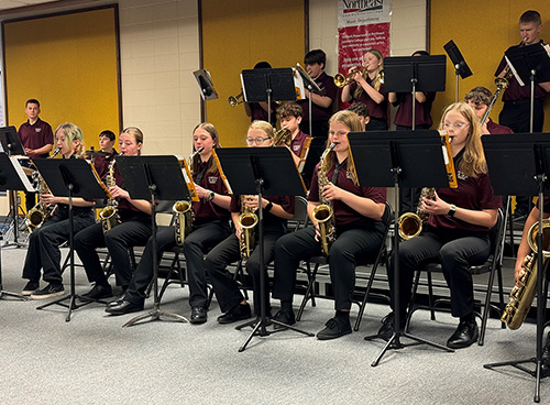 Making Music at Northeast Area Jazz Ensemble and Northeast Community College Jazz Festival 