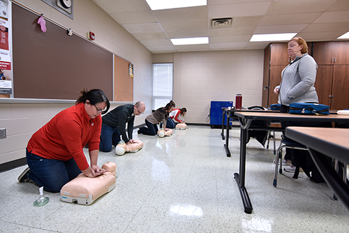 Northeast employees offered CPR/AED training during In-Service
