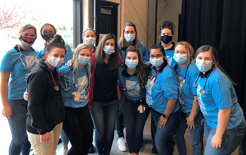 Northeast nursing students assist with effort to help families in need
