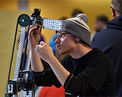 Students compete in Northeast robotics competition