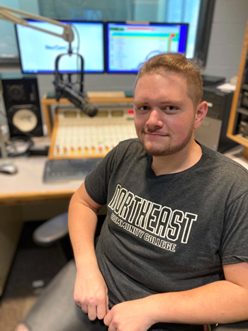Media arts student earns scholarship from state broadcaster’s group