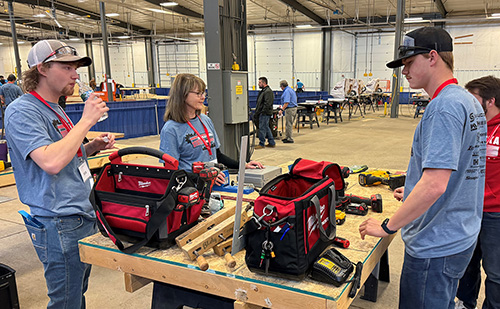 Northeast Students Find Cabinet Making Competition to be ‘Top Shelf’