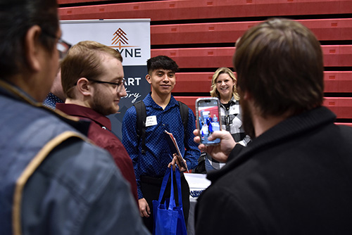 Over 300 students meet with potential employers at annual Spring Career Fair