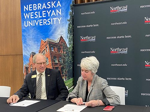 Northeast creates new educational partnership with Nebraska Wesleyan 